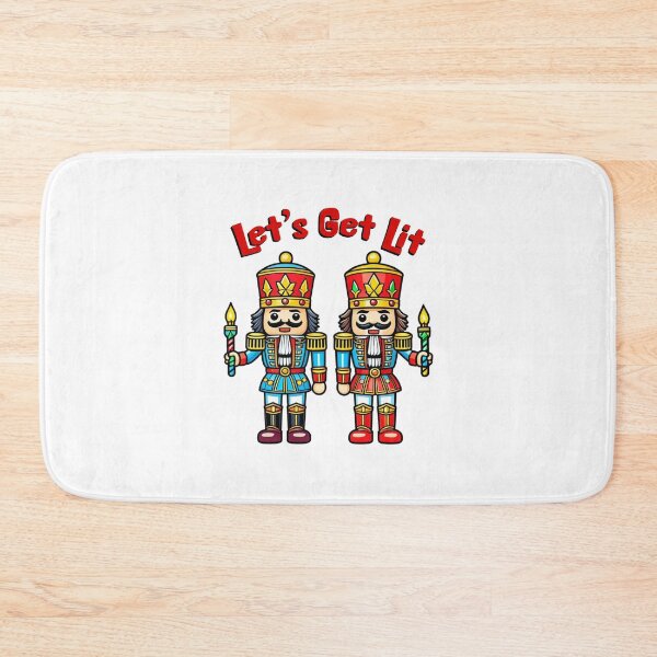 Item preview, Let's get lit nutcrackers  designed and sold by InspireGlow.
