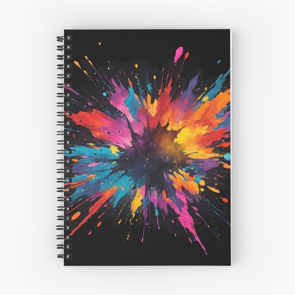 Item preview, Dark Abstract Colorful Explosion designed and sold by papi1998.