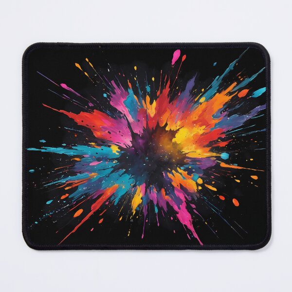 Item preview, Dark Abstract Colorful Explosion designed and sold by papi1998.