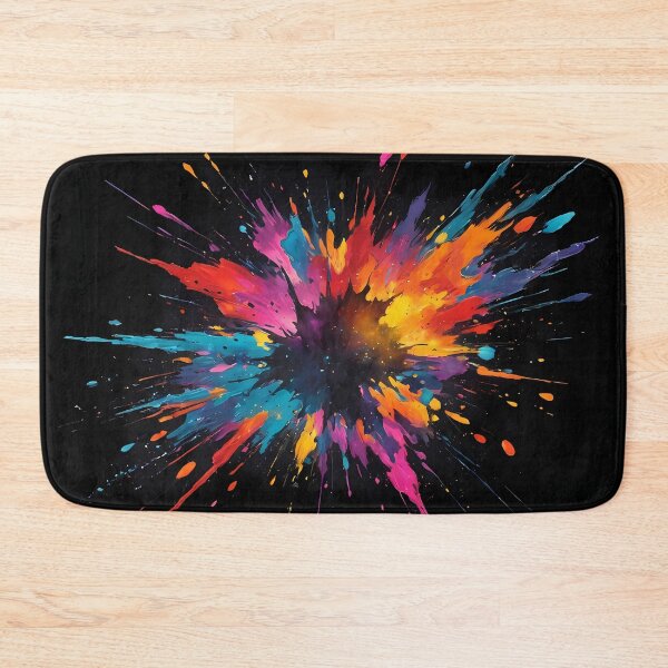 Item preview, Dark Abstract Colorful Explosion designed and sold by papi1998.