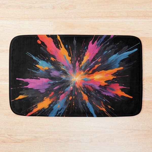 Item preview, Dark Abstract Colorful Explosion designed and sold by papi1998.