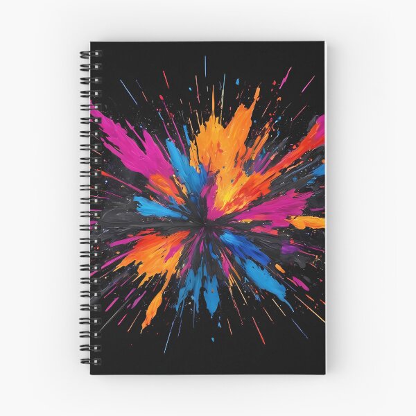 Item preview, Dark Abstract Colorful Explosion designed and sold by papi1998.