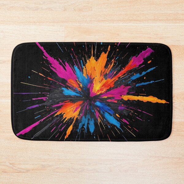 Item preview, Dark Abstract Colorful Explosion designed and sold by papi1998.