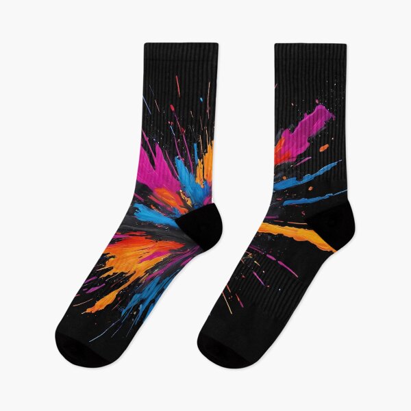 Item preview, Dark Abstract Colorful Explosion designed and sold by papi1998.
