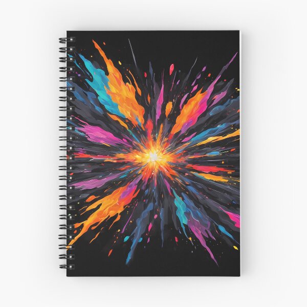 Item preview, Dark Abstract Colorful Explosion designed and sold by papi1998.