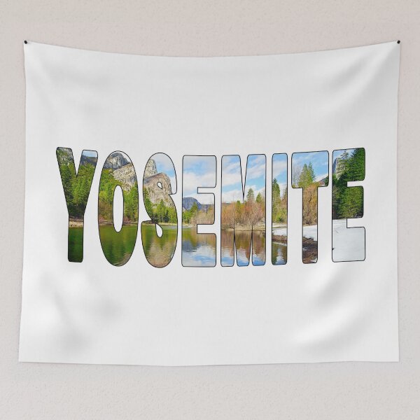 Item preview, YOSEMITE - California USA 3 Brothers Winter Snow designed and sold by Adam Gormley.