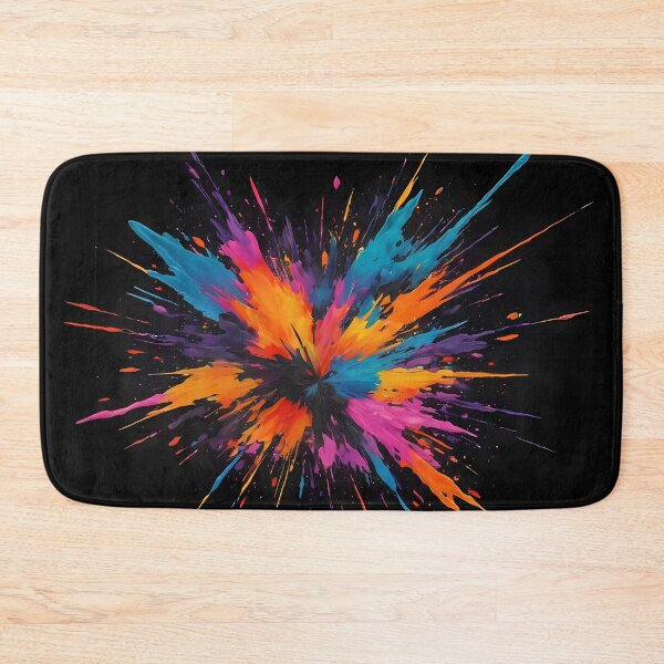 Item preview, Dark Abstract Colorful Explosion designed and sold by papi1998.
