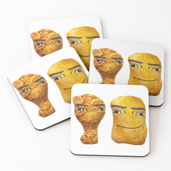 Item preview, Potato and Chicken Meme Sticker - Roblox Sigma Face designed and sold by vvaehz.