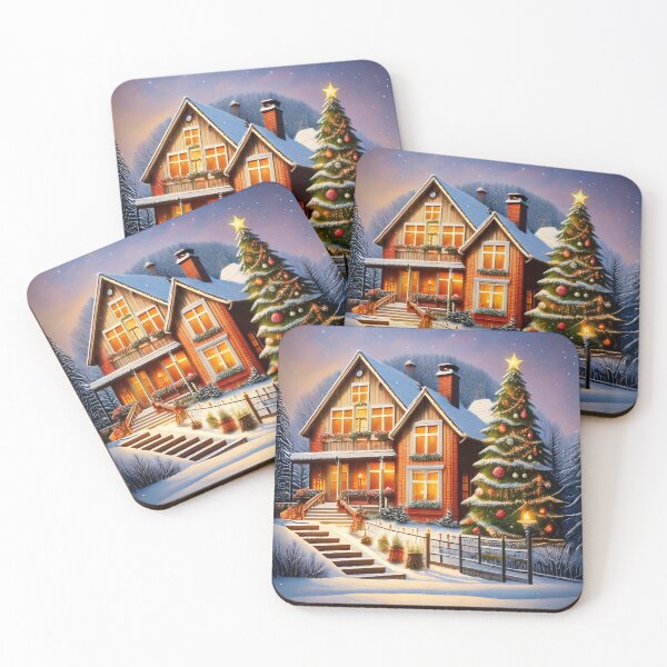 Item preview, Christmas House designed and sold by ArtFactoryAI.