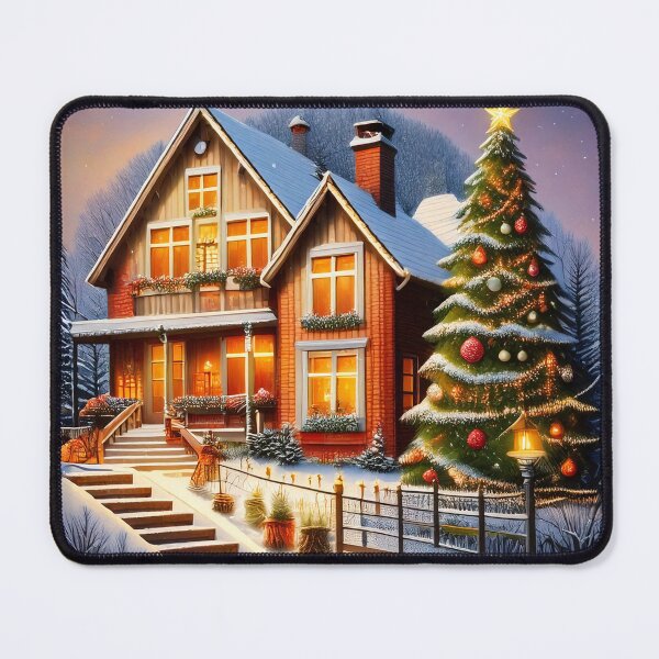Item preview, Christmas House designed and sold by ArtFactoryAI.