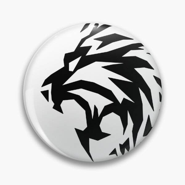 Item preview, Abstract Black-Maned Lion Profile designed and sold by the Zarock Shop.