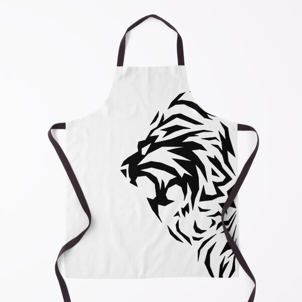 Item preview, Abstract Black-Maned Lion Profile designed and sold by the Zarock Shop.