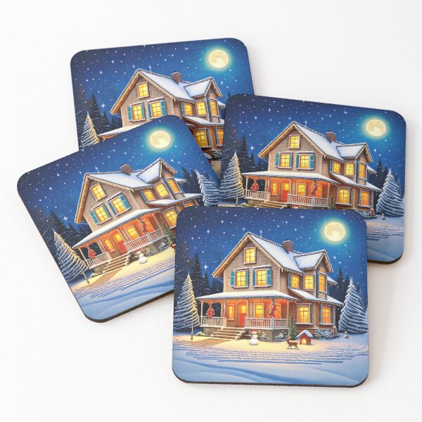 Item preview, Christmas House designed and sold by ArtFactoryAI.