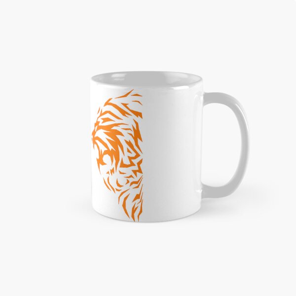 Item preview, Abstract Orange-Maned Lion Profile designed and sold by the Zarock Shop.