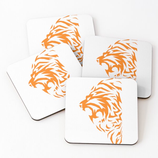 Item preview, Abstract Orange-Maned Lion Profile designed and sold by the Zarock Shop.