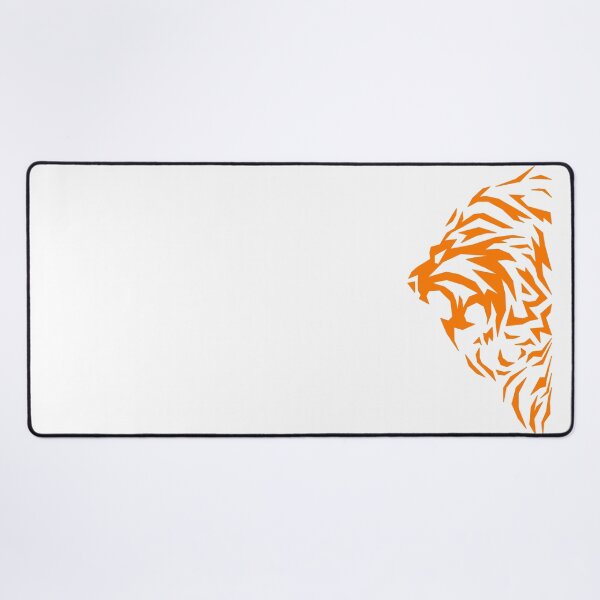 Item preview, Abstract Orange-Maned Lion Profile designed and sold by the Zarock Shop.