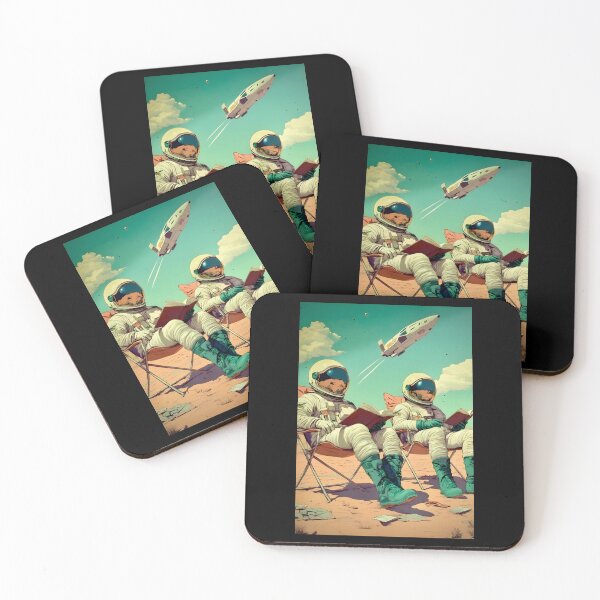 Item preview, The astronauts designed and sold by JeffriesArtCo.