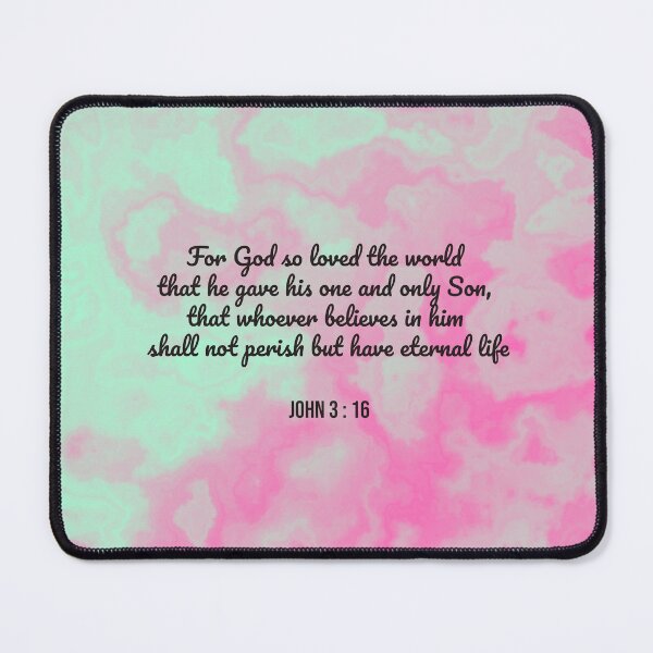 Item preview, John 3 : 16 - For God so loved the world - Bible Passage designed and sold by JF Designs.