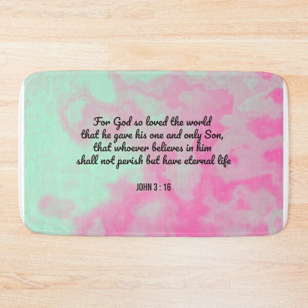 Item preview, John 3 : 16 - For God so loved the world - Bible Passage designed and sold by JF Designs.