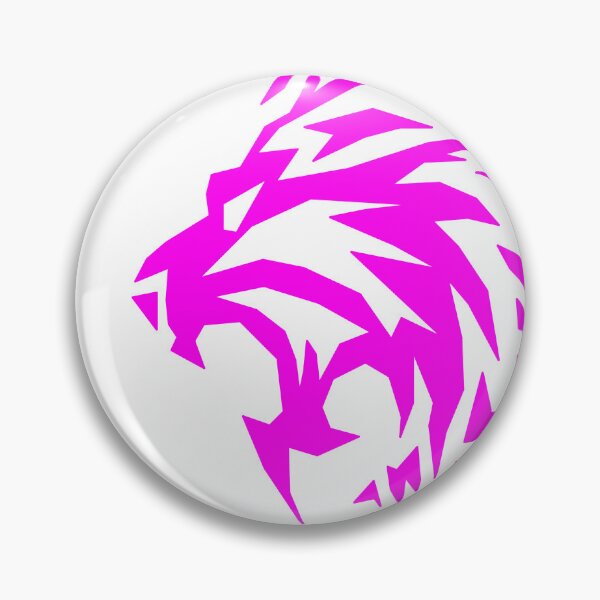 Item preview, Abstract Pink-Maned Lion Profile designed and sold by the Zarock Shop.