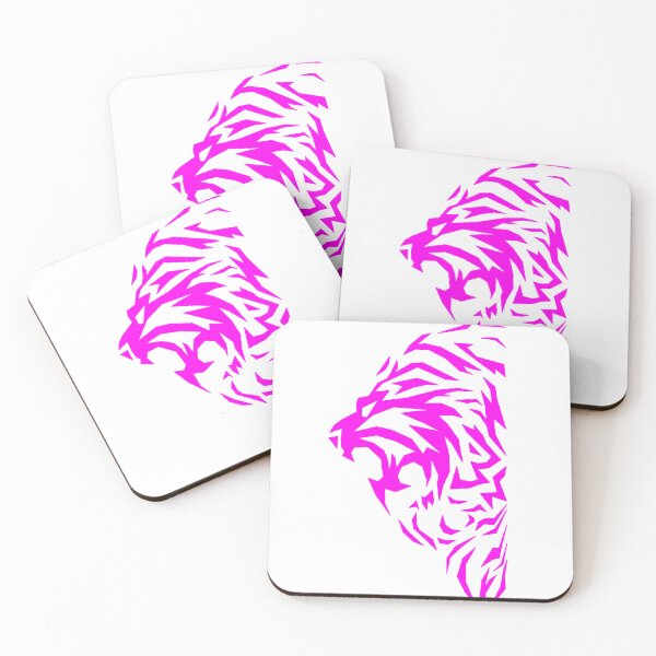 Item preview, Abstract Pink-Maned Lion Profile designed and sold by the Zarock Shop.