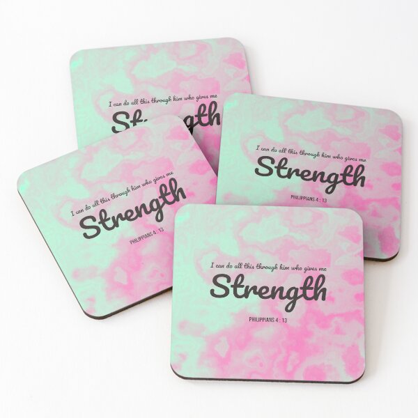 Item preview, Philippians 4 : 13 - Gives me strength - Bible Passage designed and sold by JF Designs.