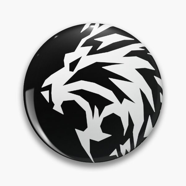 Item preview, Abstract white-Maned Lion Profile designed and sold by the Zarock Shop.