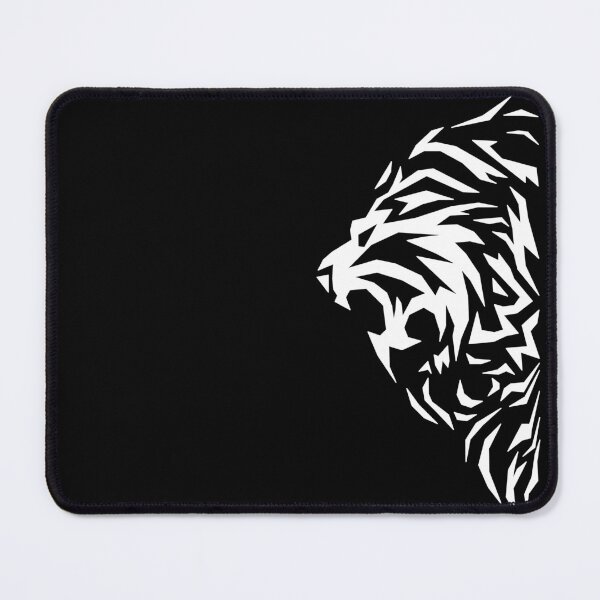 Item preview, Abstract white-Maned Lion Profile designed and sold by the Zarock Shop.