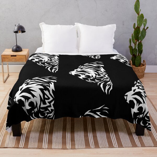 Item preview, Abstract white-Maned Lion Profile designed and sold by the Zarock Shop.