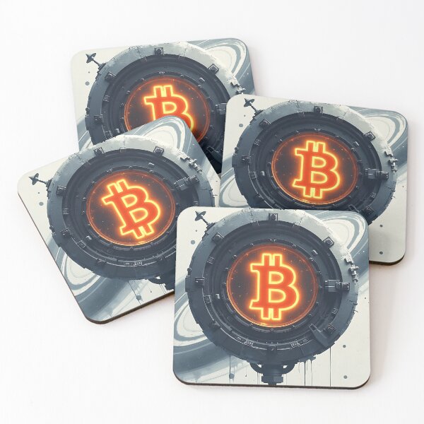 Item preview, Bitcoin Grid Blueprint of Financial Evolution designed and sold by RadDeck.