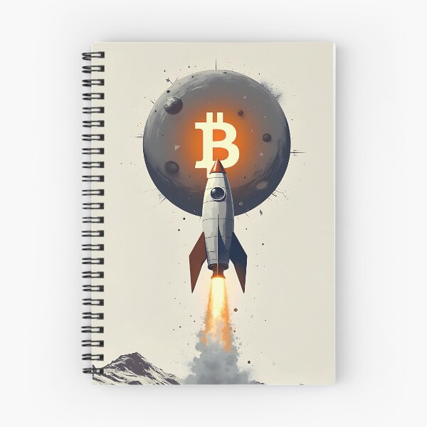 Item preview, Bitcoin Pathway The Journey to Financial Freedom designed and sold by RadDeck.