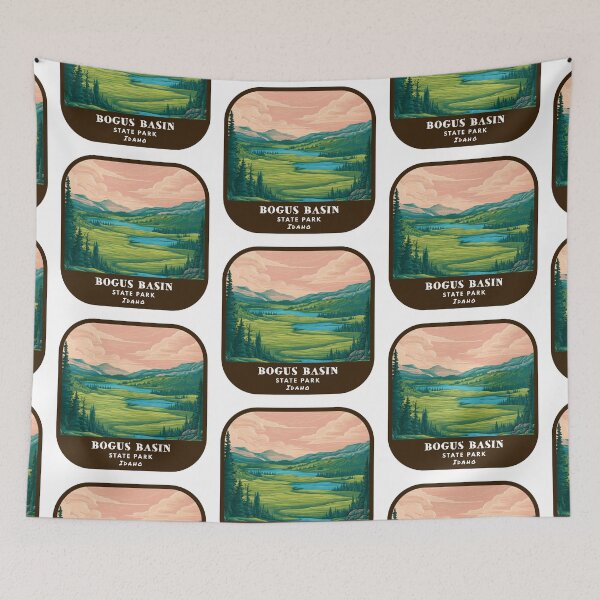 Item preview, Vintage Bogus Basin State Park (Idaho State Park) designed and sold by RabbitK.