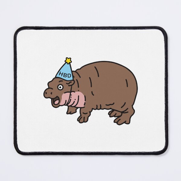 Item preview, Funny Happy Birthday Moo Deng designed and sold by TanArtDesign.