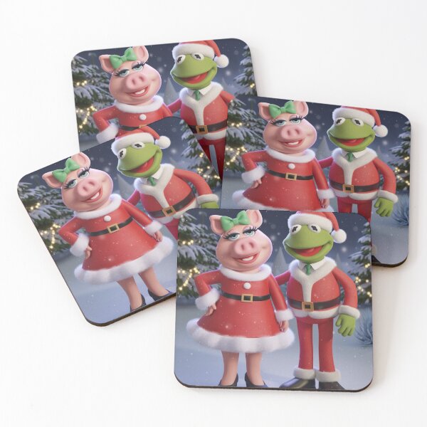 Item preview, MISS PIGGY AND KERMIT CHRISTMAS designed and sold by Obinne.
