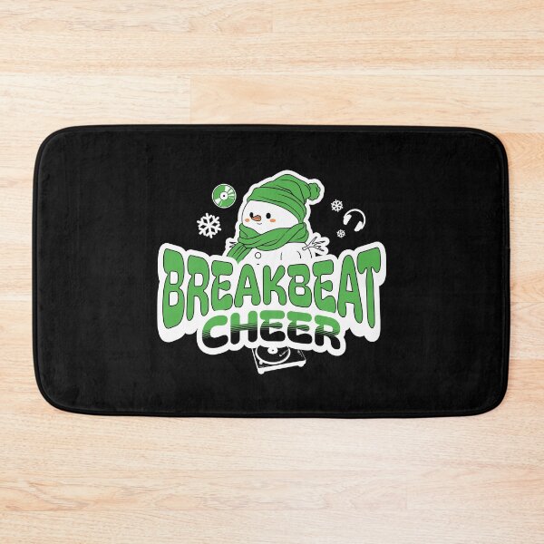 Item preview, BREAKBEAT  - Snowman Cheer (White)  designed and sold by Discothreadz.