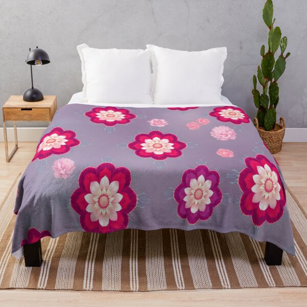 Item preview, Bright, floral. Burgundy flowers designed and sold by Erik Visnievskij.