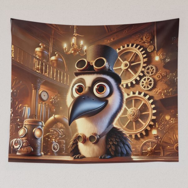 Item preview, Steampunk Jabiru designed and sold by Sillytoe.