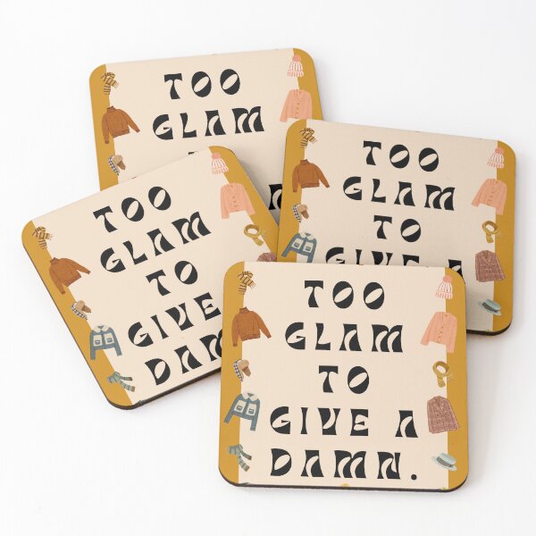 Item preview, To glam to give a damn designed and sold by PapaMatrix.