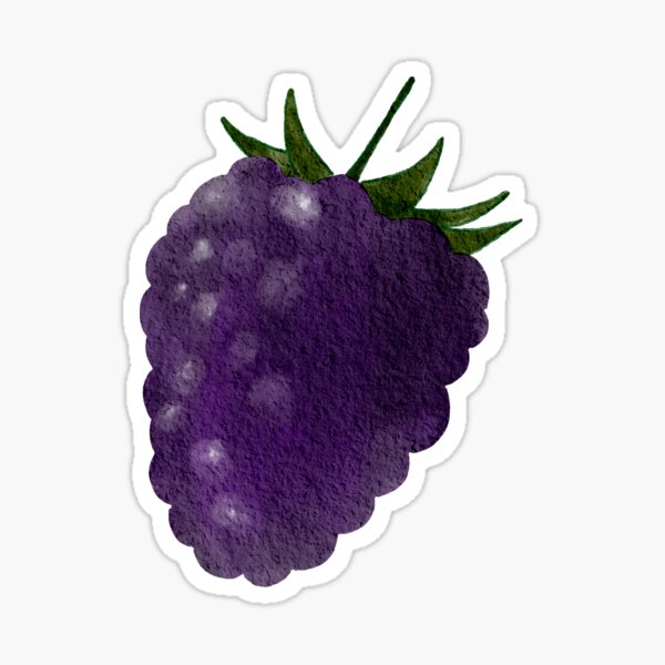 Item preview, Blackberry watercolor paper texture designed and sold by Kaevyn.