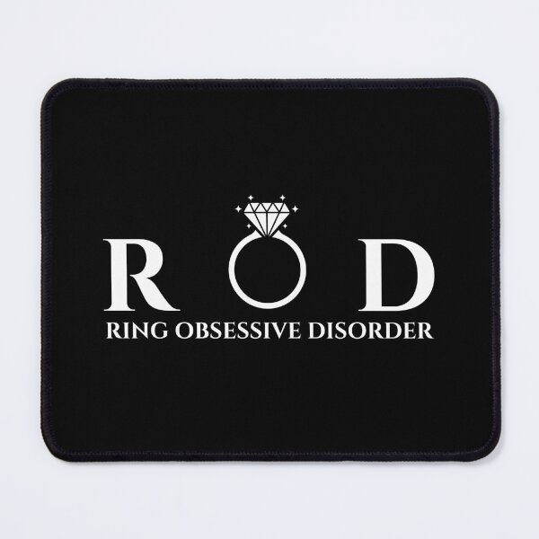 Item preview, Ring Obsessive Disorder (ROD) – Funny Engagement Design for Couples designed and sold by DesignDazzles.