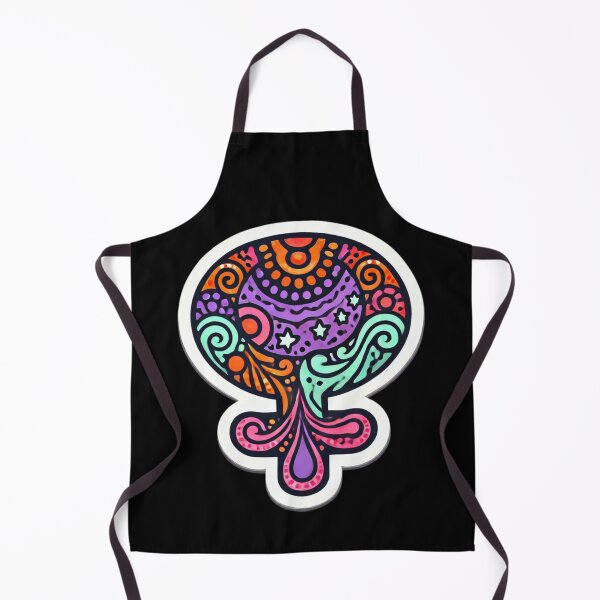 Item preview, Hippy Venus Feminist Symbol designed and sold by PinUpPizzazz.