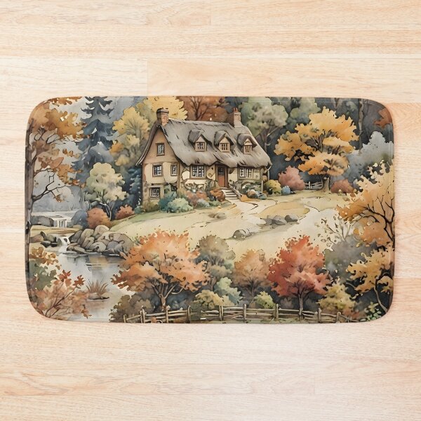 Item preview, Autumn Cottage designed and sold by Patricia Johnston.