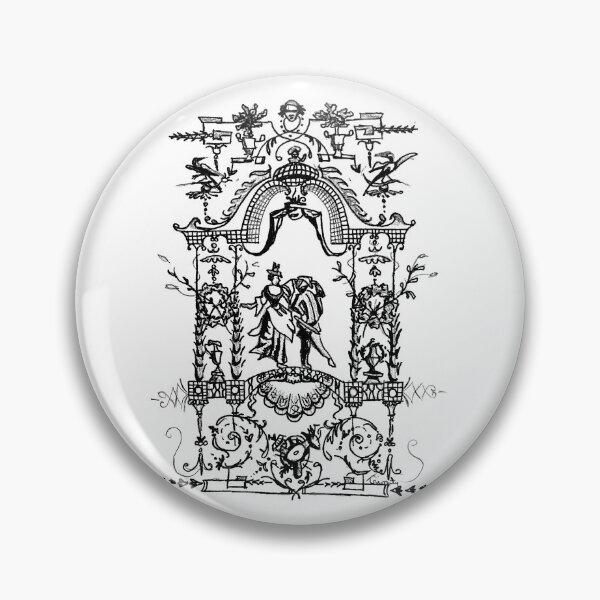 Item preview, French Rococo Arch (Black) designed and sold by TEllisonDesigns.