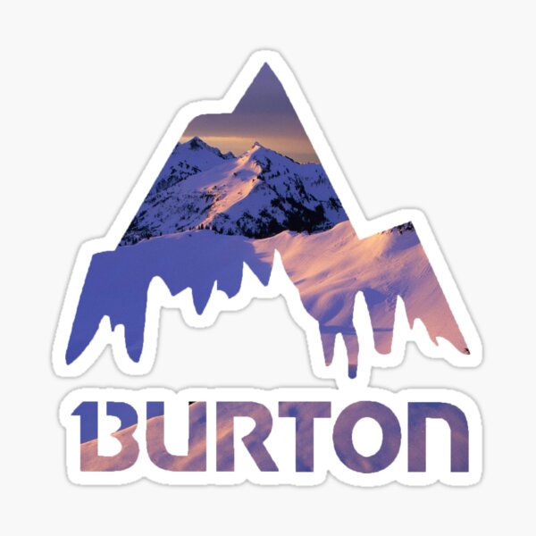 Burton Sunset Sticker