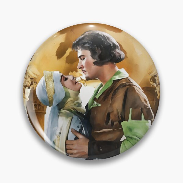 Item preview, The Adventures of Robin Hood - Robin and Marian - Watercolor  designed and sold by deusrex007.