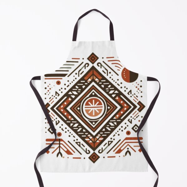 Item preview, Tribal Geometric Patterns with Ancestral Symbols with RexVibes Vibe designed and sold by RexVibes.