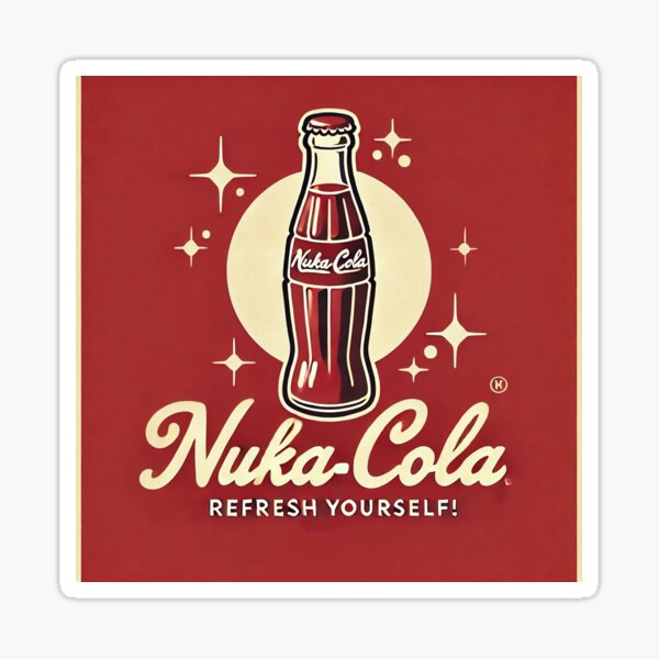 Vista previa del artículo con la obra «Nuka Cola - Repercusión», diseñado y vendido por BladVrt.
