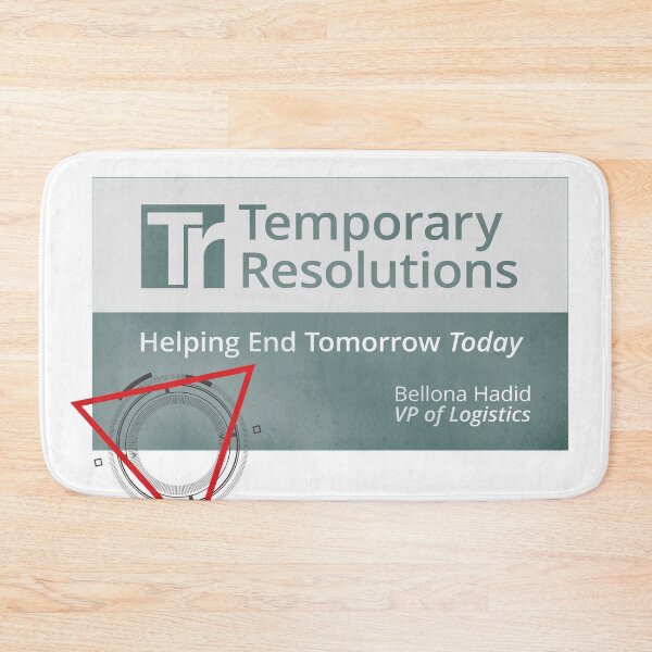 Item preview, Temporary Resolutions Biz Card — Person Of Interest designed and sold by widdart.