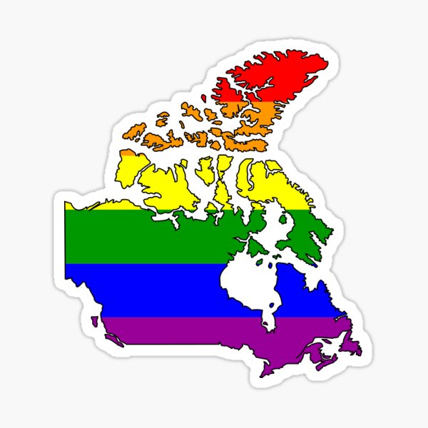 Canada Pride Sticker By Somekindofguru Redbubble