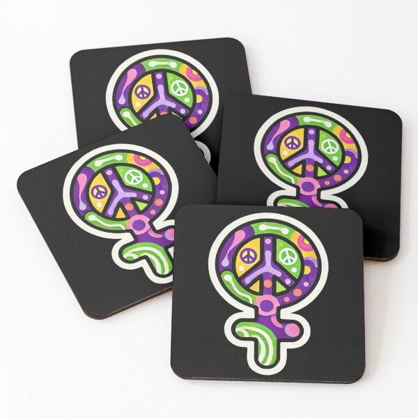 Item preview, Hippy Venus Feminist Symbol designed and sold by PinUpPizzazz.